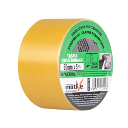 Taśma dwustronna wzmocniona  50mm/5m  Motive
